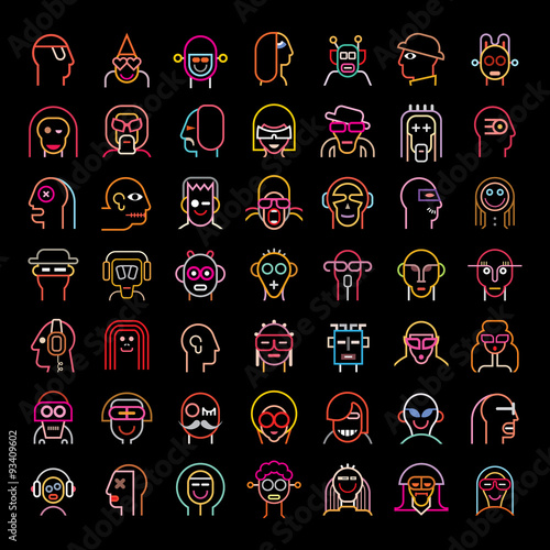 Set of Vector Avatars