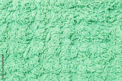 Closeup old green mat texture background