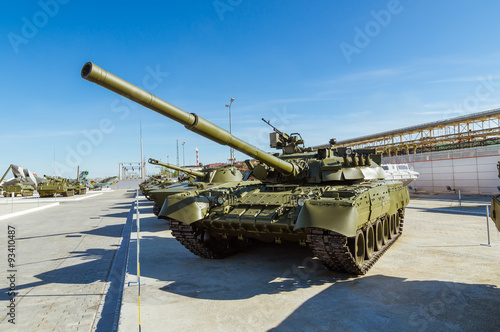 Plakat w ramie военный танк экспонат исторического музея, Россия, Екатеринбург, 