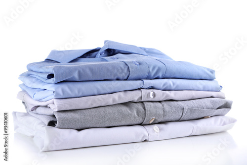 Business shirts, isolated on white