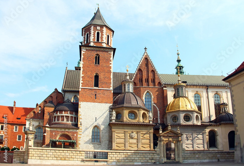 Wawel Castle complex in Krakow