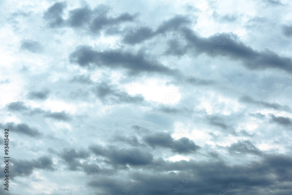 Obraz premium Blue sky background