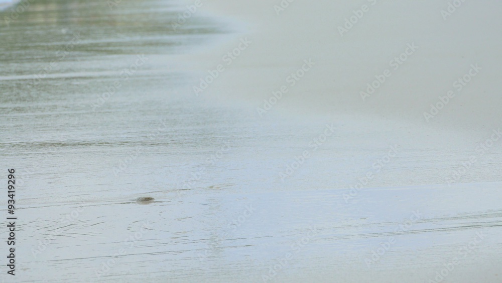 Waves on beach Waves on beach