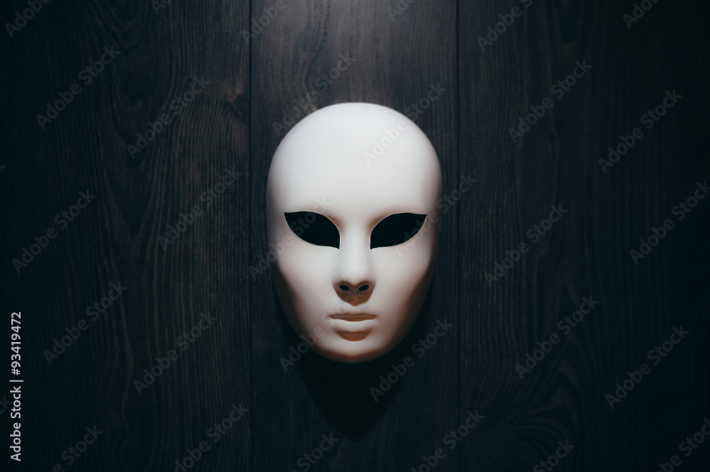 Mask on the wall Mask on the wall