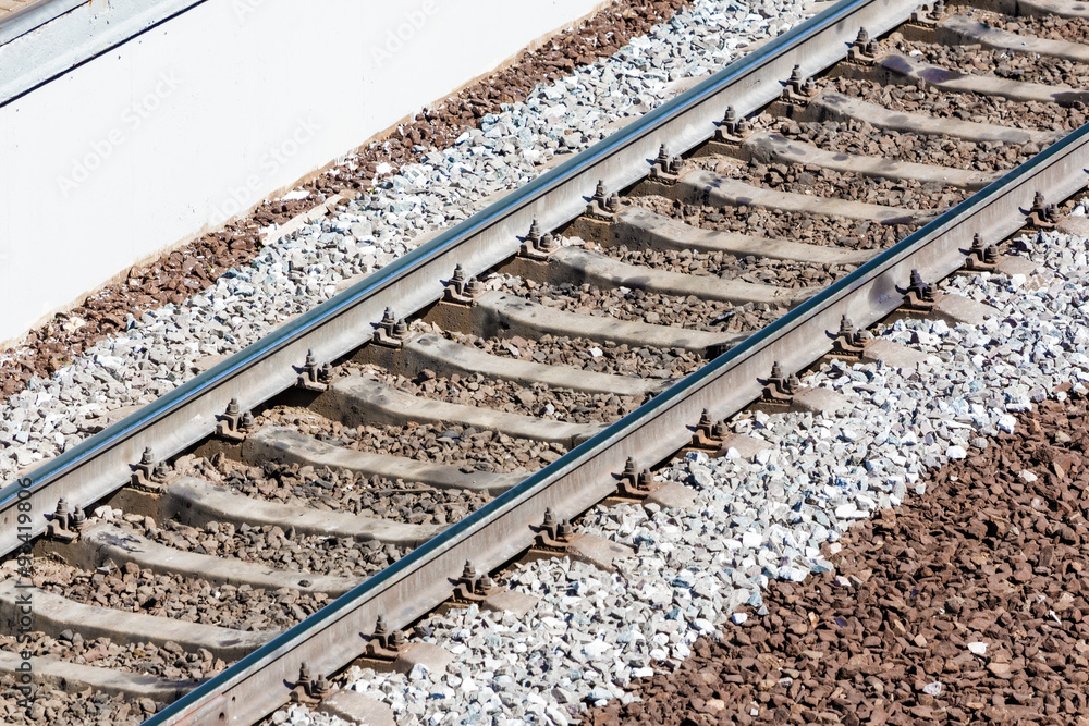 Naklejka premium Railway