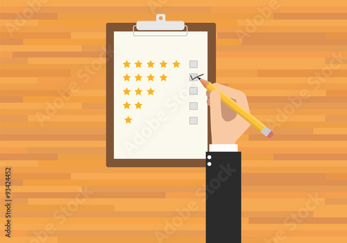 customer service rating