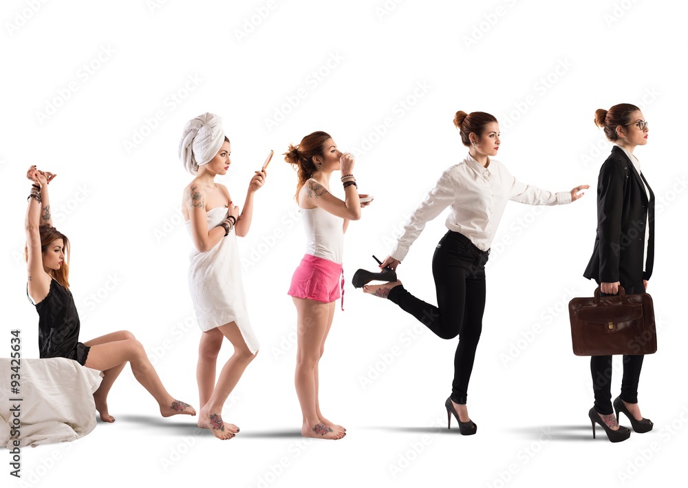 Fototapeta premium Businesswoman day