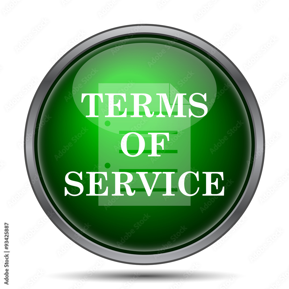 Terms of service icon Terms of service icon