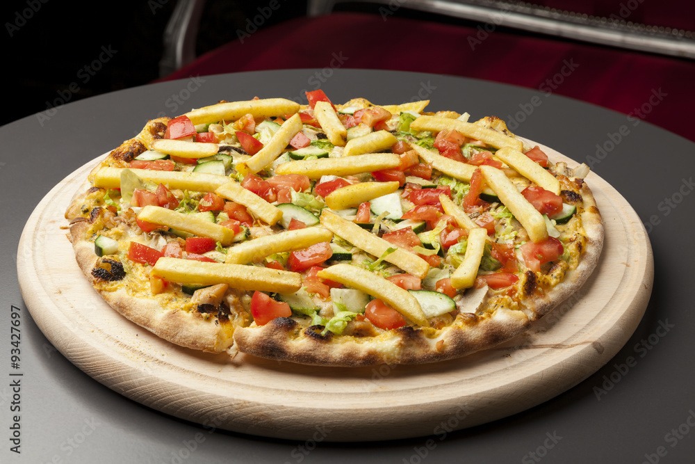 pizza vegetariana