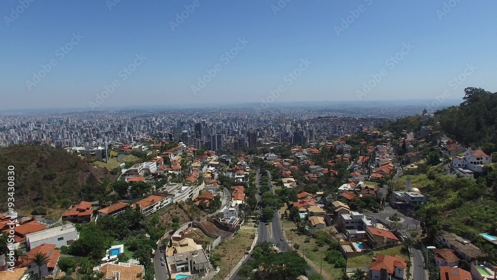 Aerial View of Mangabeiras in Belo Horizonte, Minas Gerais, Brazil Aerial View of Mangabeiras in Belo Horizonte, Minas Gerais, Brazil