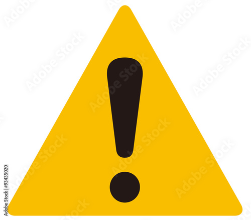 warning sign Vector