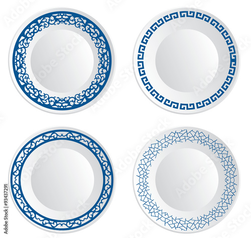Chinese porcelain plate
