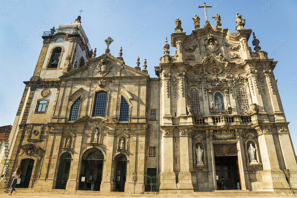 Carmelite church in Porto, Portugal