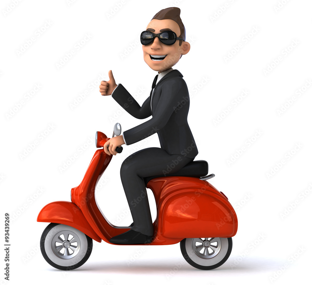 Fun businessman Fun businessman