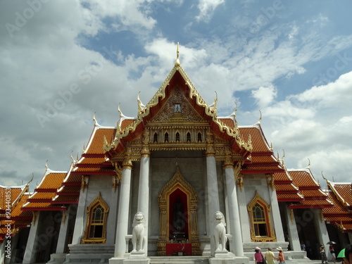 Photography Watbenjamabophit in Bangkok