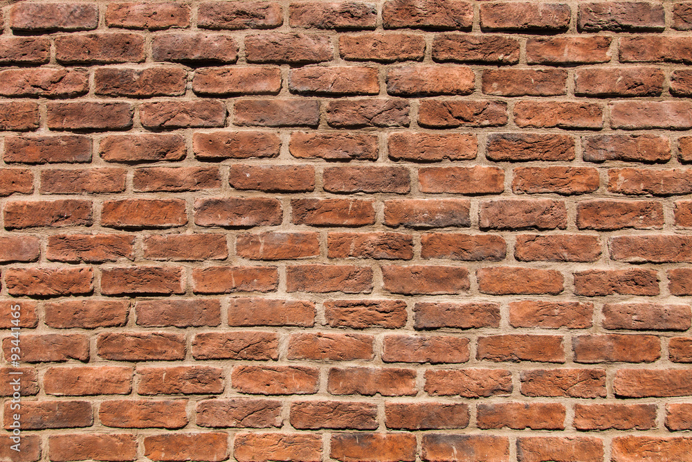 Fototapeta premium Red old brick wall 
