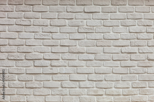 White weathered brick wall 