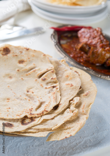 Indian flat-bread called chapati i