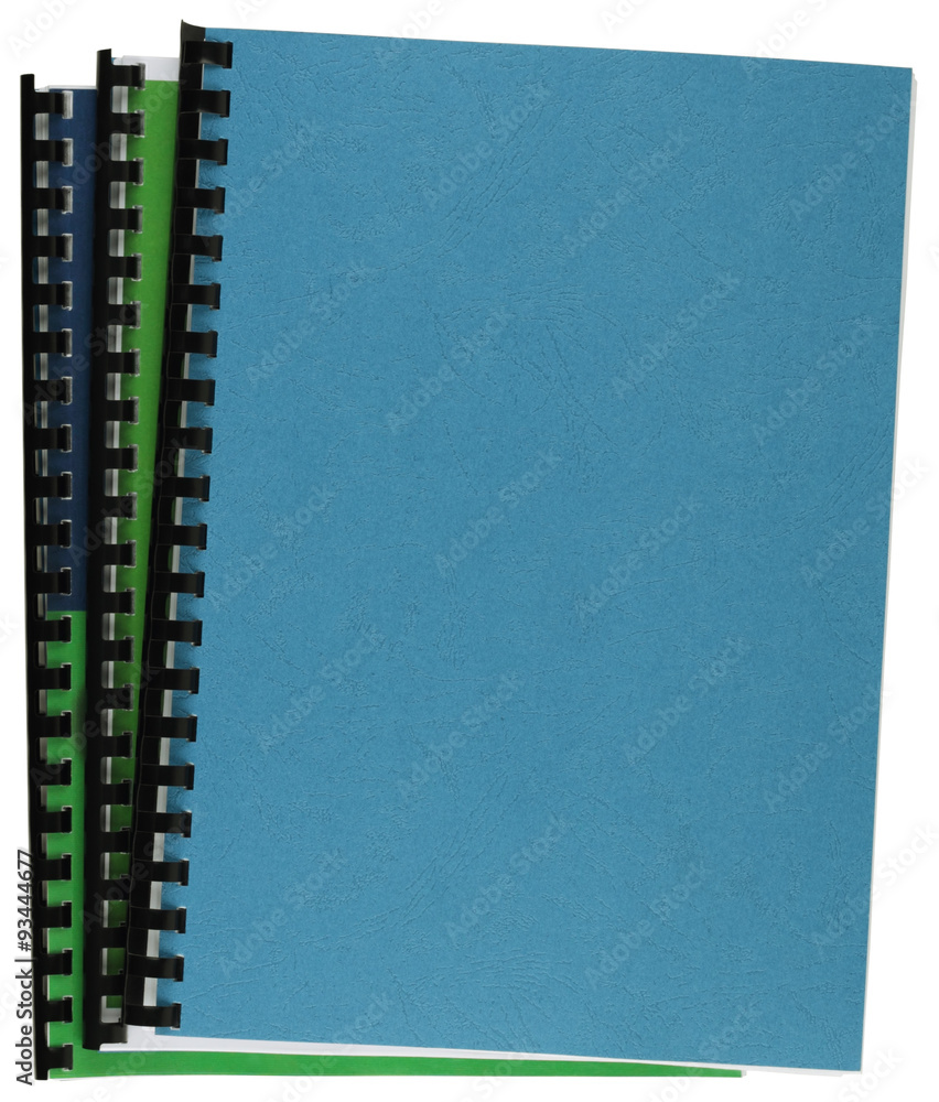 Naklejka premium Books isolated on white background without shadows