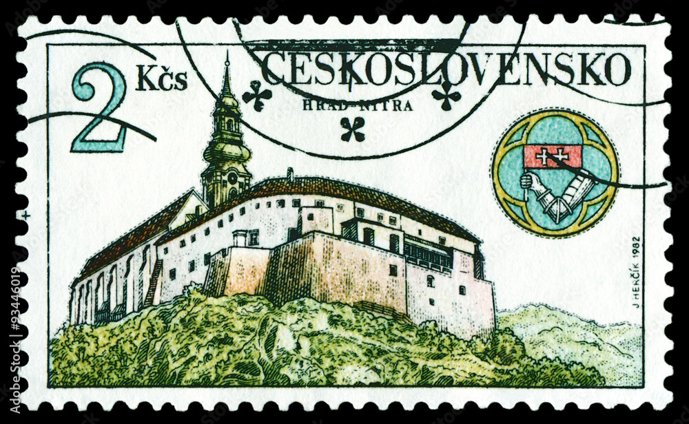 Stamp. Nitra Castle.