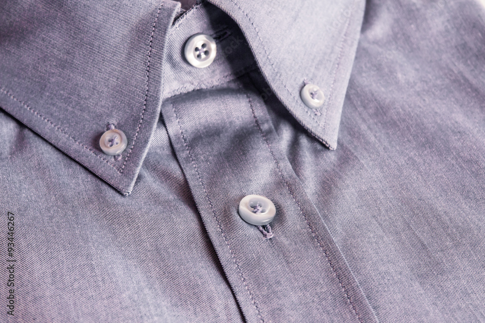 Close - up Detail check shirt fabric pattern and background Close - up Detail check shirt fabric pattern and background