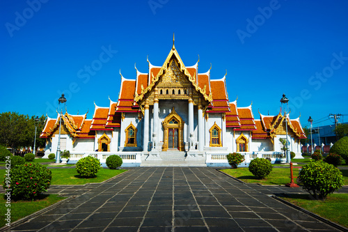 The Marble Temple, Wat Benchamabopitr Dusitvanaram Bangkok THAILAND TEMPLE