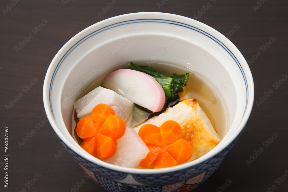 雑煮(関東風) 雑煮(関東風)