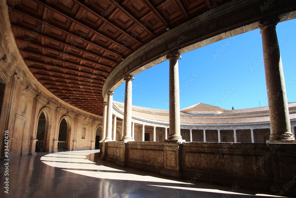 Alhambra de Grenade (Espagne) - Palais de Charles Quint
