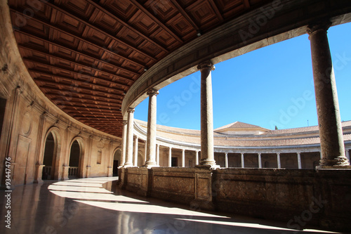 Alhambra de Grenade (Espagne) - Palais de Charles Quint