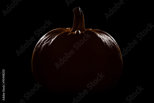 Silhouette pumpkins