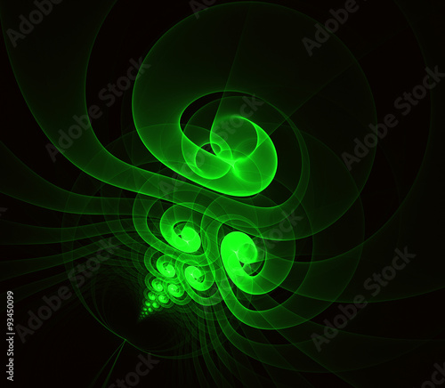 Abstract fractal background