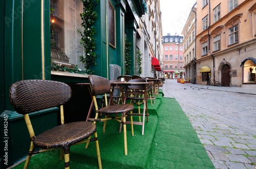 Empty street of Stockholm © jordanlye