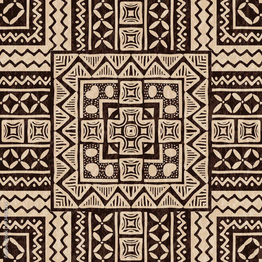 Abstract hand drawn ethnic pattern Abstract hand drawn ethnic pattern