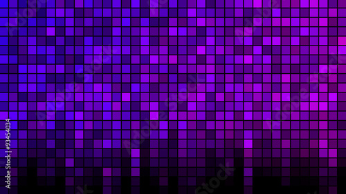 Pixelated Tiles Background Illustration - Purple
