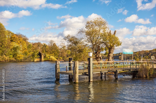 Canvas Print Lake Wannsee, Pfaueninsel, Berlin