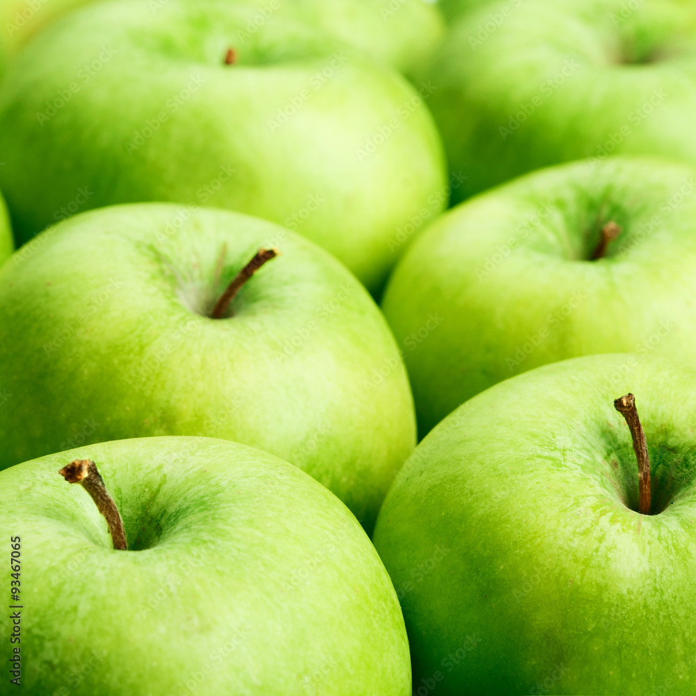 close up of green apples close up of green apples