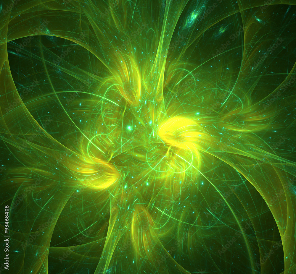 Naklejka premium Abstract fractal background for creative design
