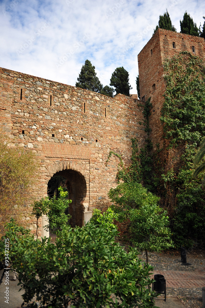 Alcazaba de Málaga, Andalucía, España Alcazaba de Málaga, Andalucía, España