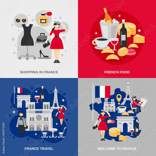 France Flat Set