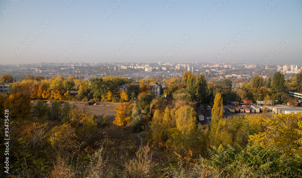 View of autumn Chisinau