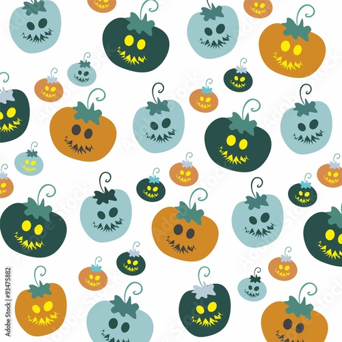Halloween pumpkin pattern 6