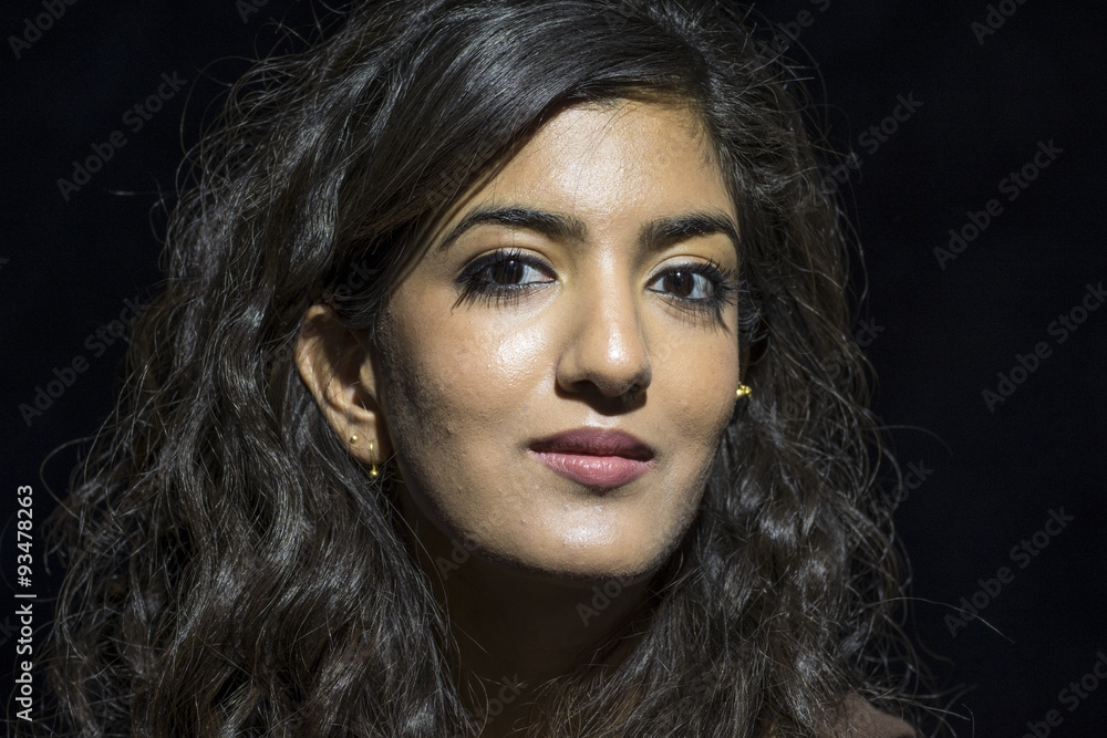 Portrait of a mid-Eastern woman Portrait of a mid-Eastern woman