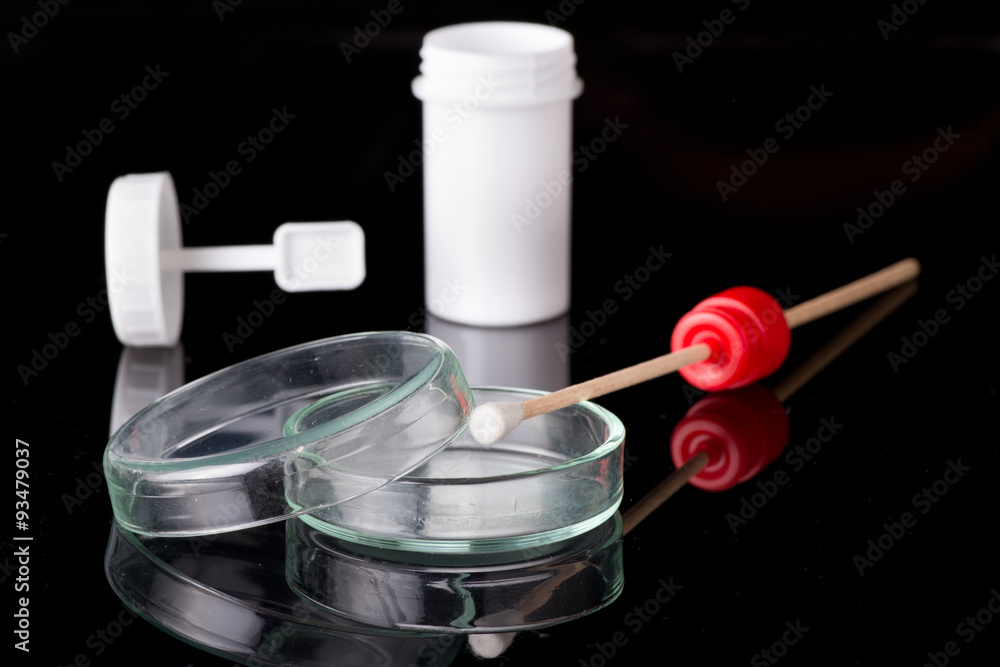 Petri dish snd stool sample bottle Petri dish snd stool sample bottle