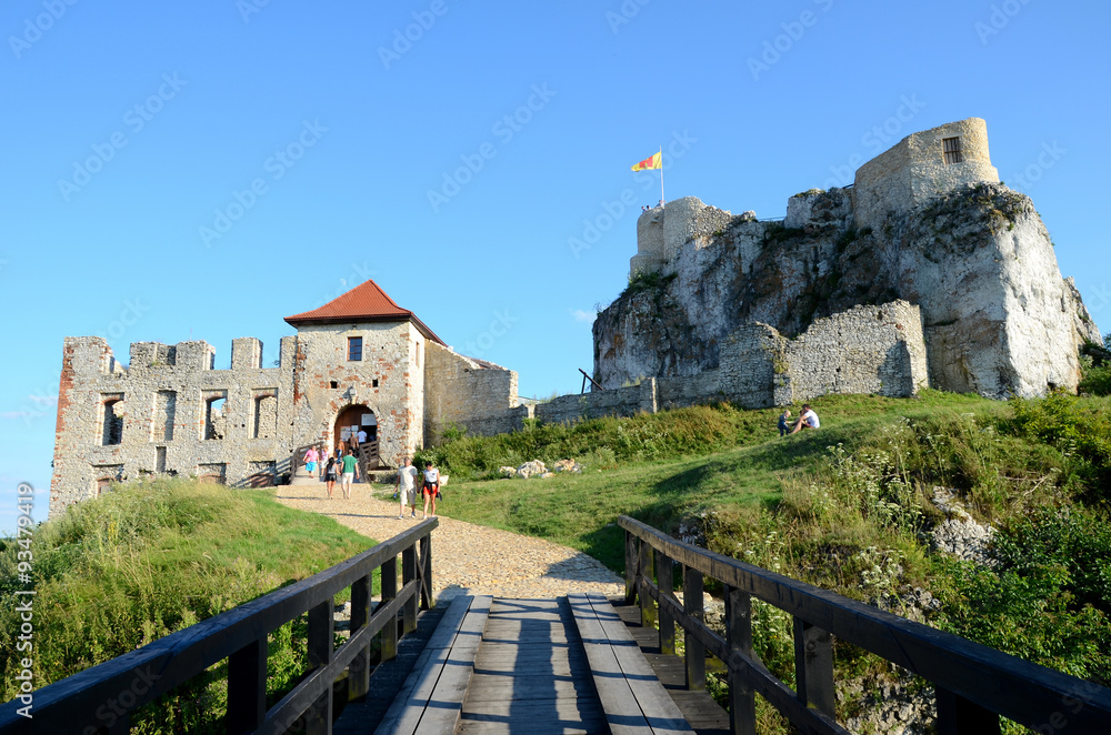 Castle Rabsztyn in Poland