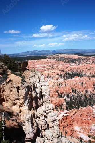 The Bryce Amphitheater area at Bryce Canyon National Park, Utah