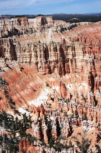 Area of Bryce Amphitheater at Bryce Canyon National Park, Utah
