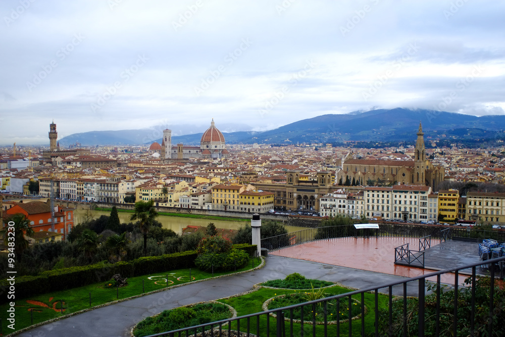 Particular view of Florence