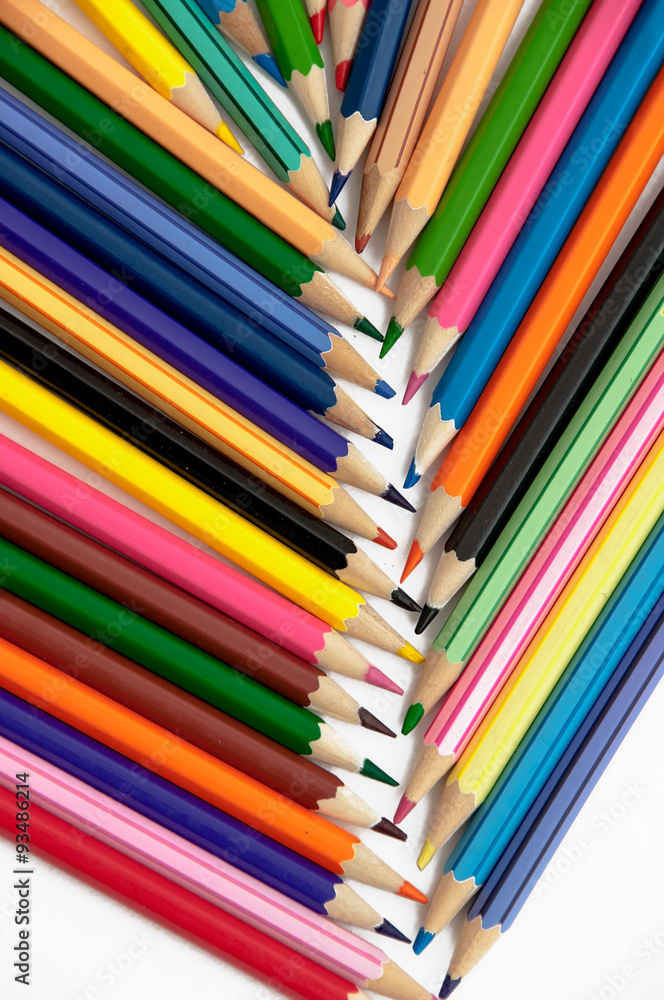 Fototapeta premium Colored pencils