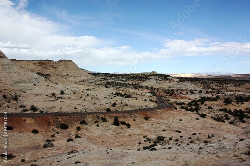 Drive Utah Highway 12 between Boulder and Escalante, USA