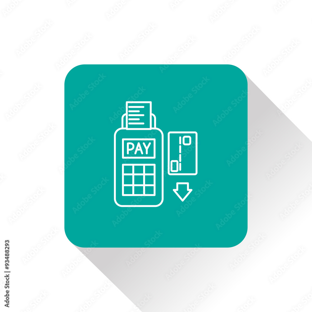 Credit card payment, magnetic stripe reading Credit card payment, magnetic stripe reading